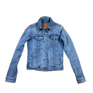 Levi’s Strauss & Co. Women’s Denim Original Trucker Jean Jacket Size XS